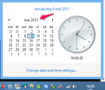 Illustration for article titled Need to know a specific date's day of the week? Use Windows to find out
